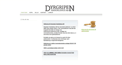 Desktop Screenshot of dyrgripen.se